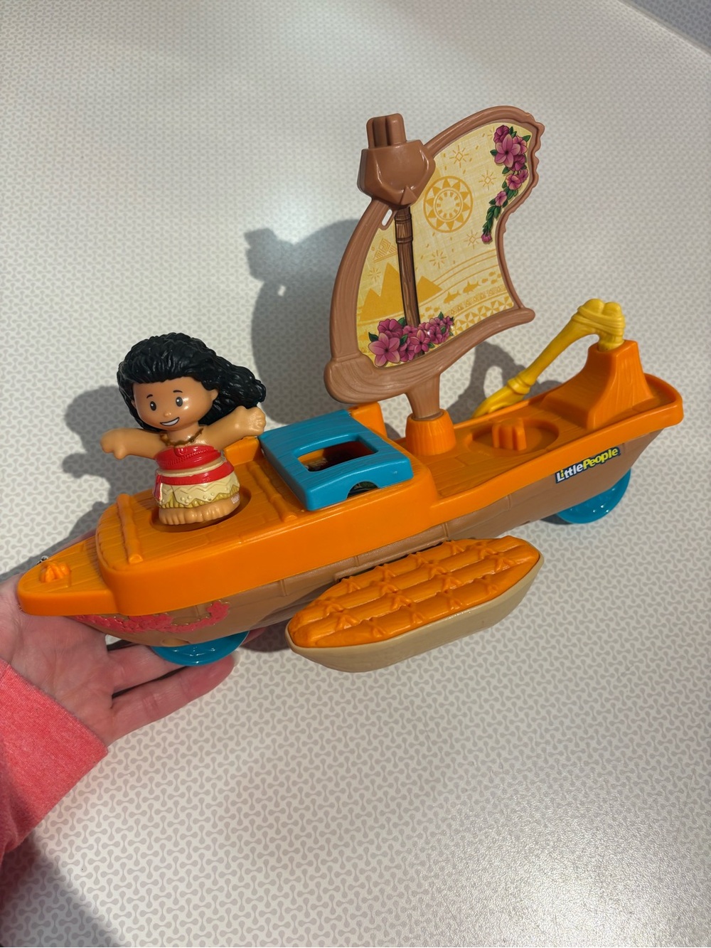 Fisher-Price little people Disney Moana Little People Sailboat Playset